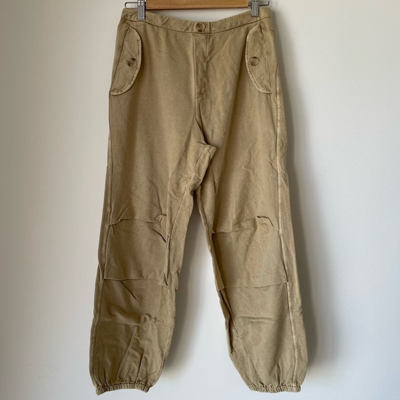 NEW Free People FP One Arlet Parachute Pants In Bay Bottom - Picture 13 of 14